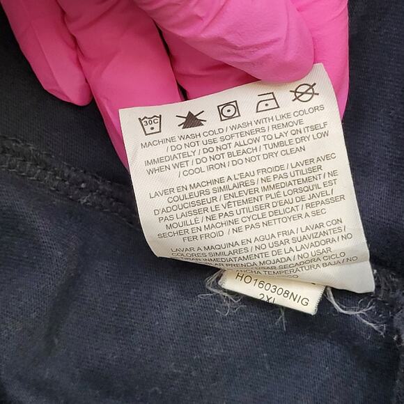 NIKE Jordan Hoodie XL 24x29 Black Jumpman Embroidered-Logo - Picture 9 of 16